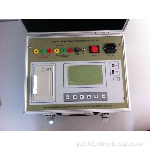 Z Type Three phase Transformer Turns Ratio Tester For Transformers